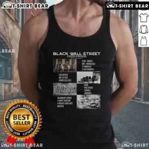 Top Vintage Black Business Black History Month Black Wall Street Tank Top showcasing pride in African American heritage.