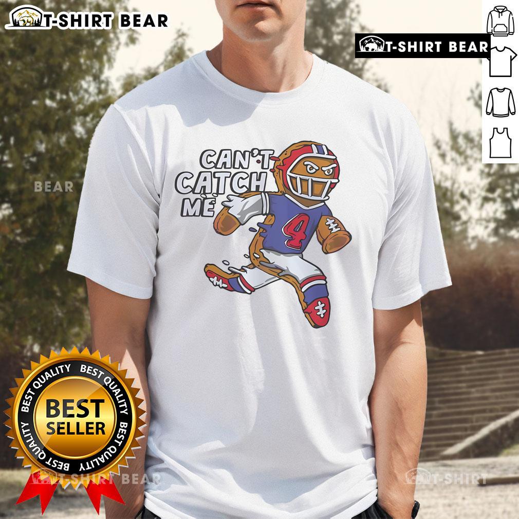 Vintage Can't Catch Me Buffalo Bills 4 James Cook T-Shirt featuring a stylish design for fans of the Buffalo Bills.