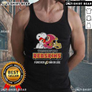 Top Washington Redskins Forever Win or Lose tank top featuring team colors and logo, perfect for loyal fans.