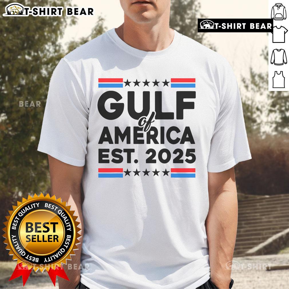 Good Gulf Of Us America Gulf Of Mexico 2025 T-Shirt featuring vibrant graphics celebrating the Gulf of Mexico.
