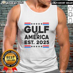 Good Gulf of Us America Gulf of Mexico 2025 tank top featuring vibrant ocean graphics and a trendy design.
