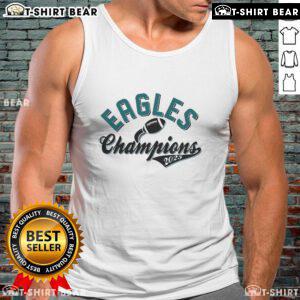 Nice Eagles Champions Football Sports Fan 2025 tank top design featuring team colors and logo for passionate fans.