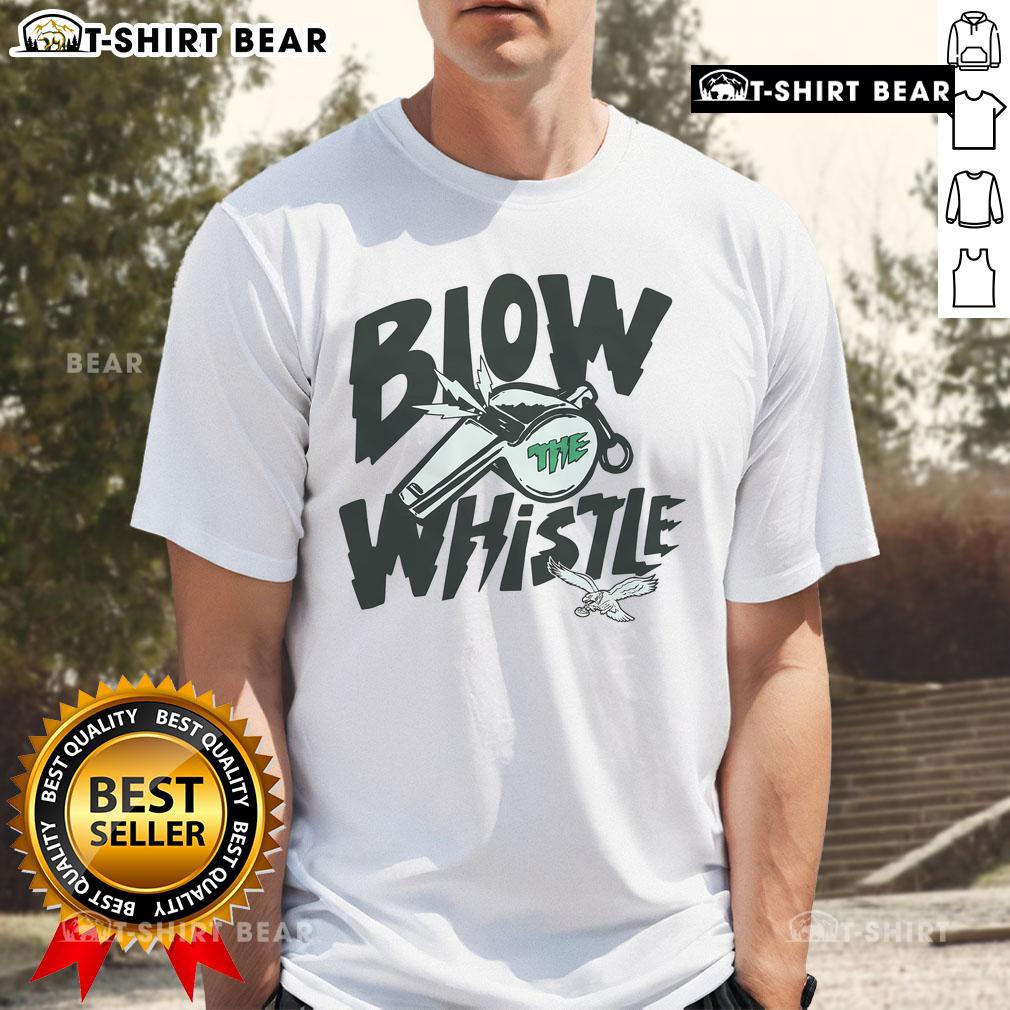 Nice Philadelphia Eagles Blow The Whistle T-Shirt featuring vibrant team colors and logo, perfect for fans and game day.