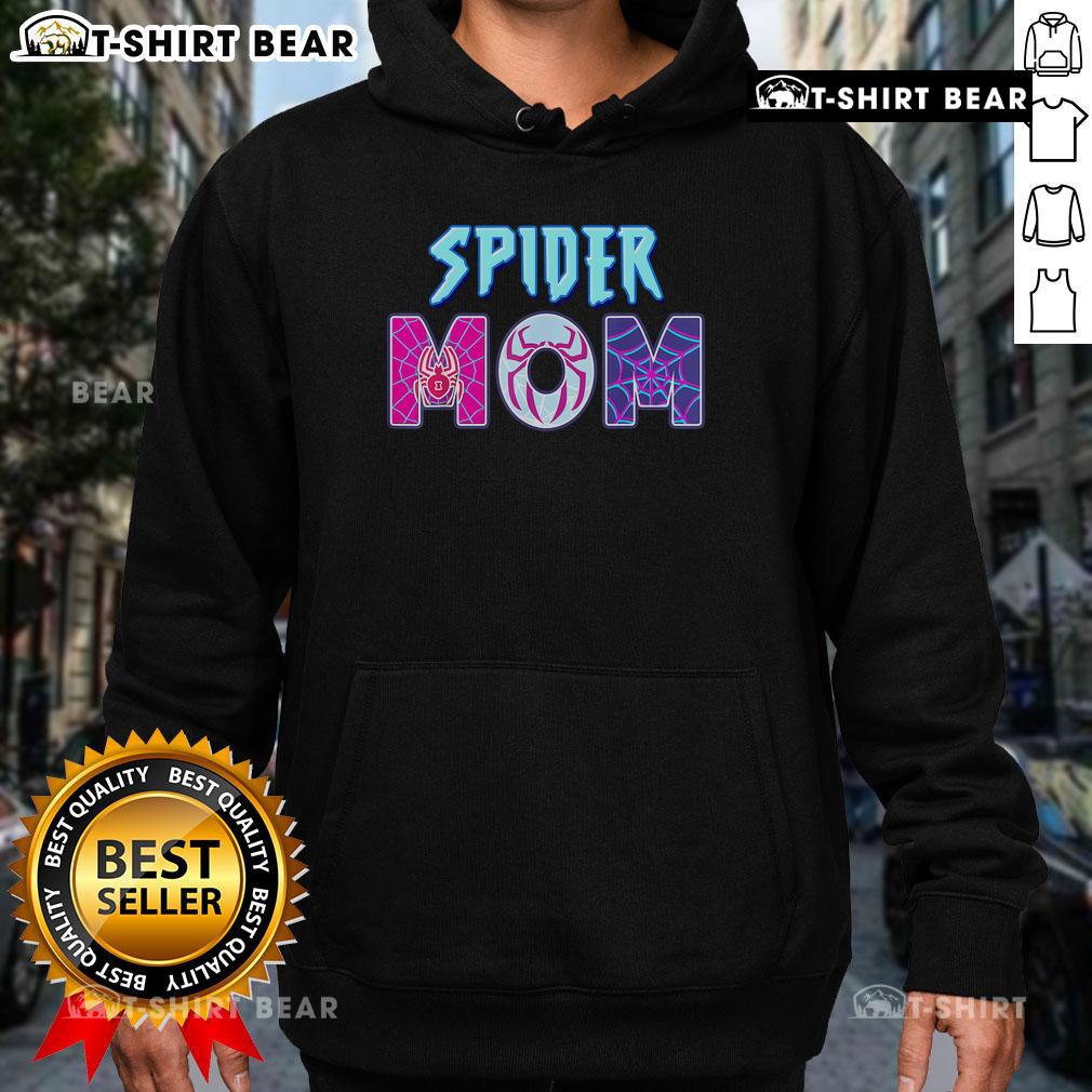 Cozy Nice Spider Mom Mother's Day hoodie featuring a stylish spider graphic, perfect for celebrating moms on their special day.