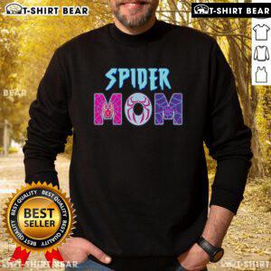 Cozy Nice Spider Mom sweatshirt for Mother's Day, featuring a cute spider design and vibrant colors.