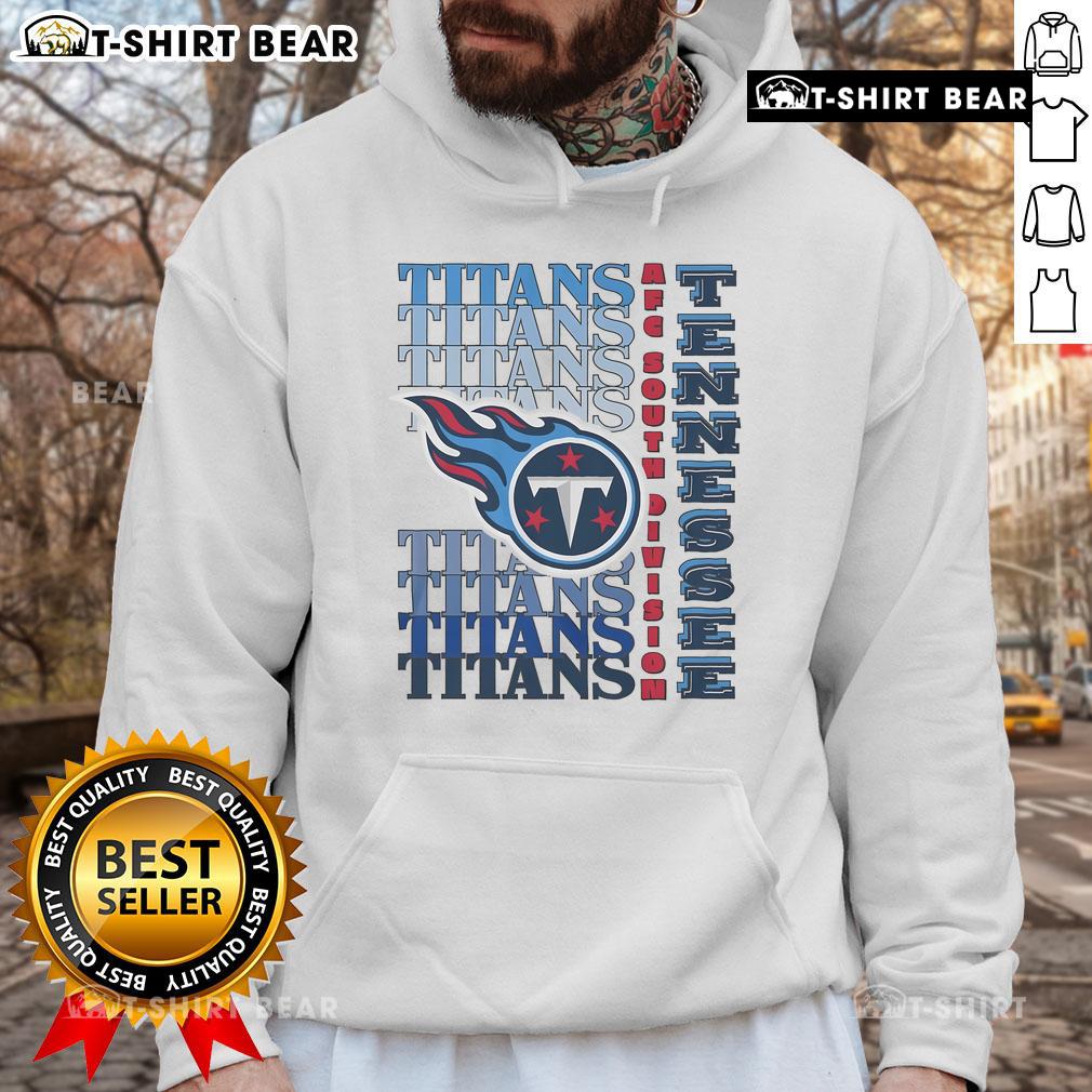 Official Tennessee Titans Gradient Wordmark Hoodie featuring team colors and logo, perfect for Titans fans.