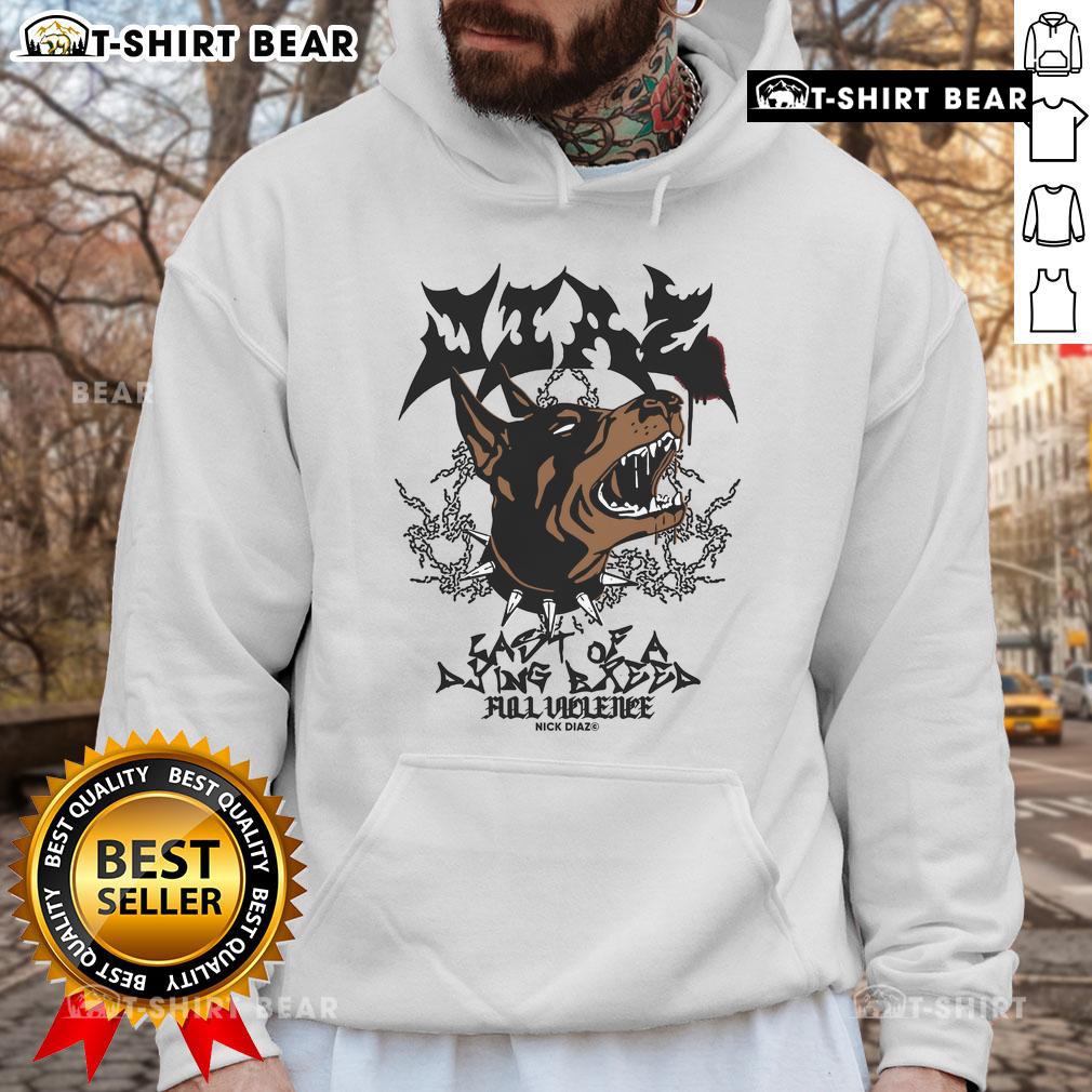 Alt Text: Premium Last of a Dying Breed Dutch Shepherd Dog Hoodie featuring a stylish design perfect for dog lovers.