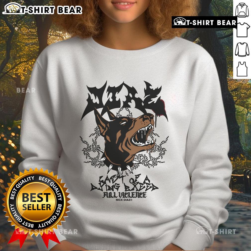 Premium Last Of A Dying Breed Dutch Shepherd Dog Sweatshirt featuring a stylish design and comfortable fit for dog lovers.