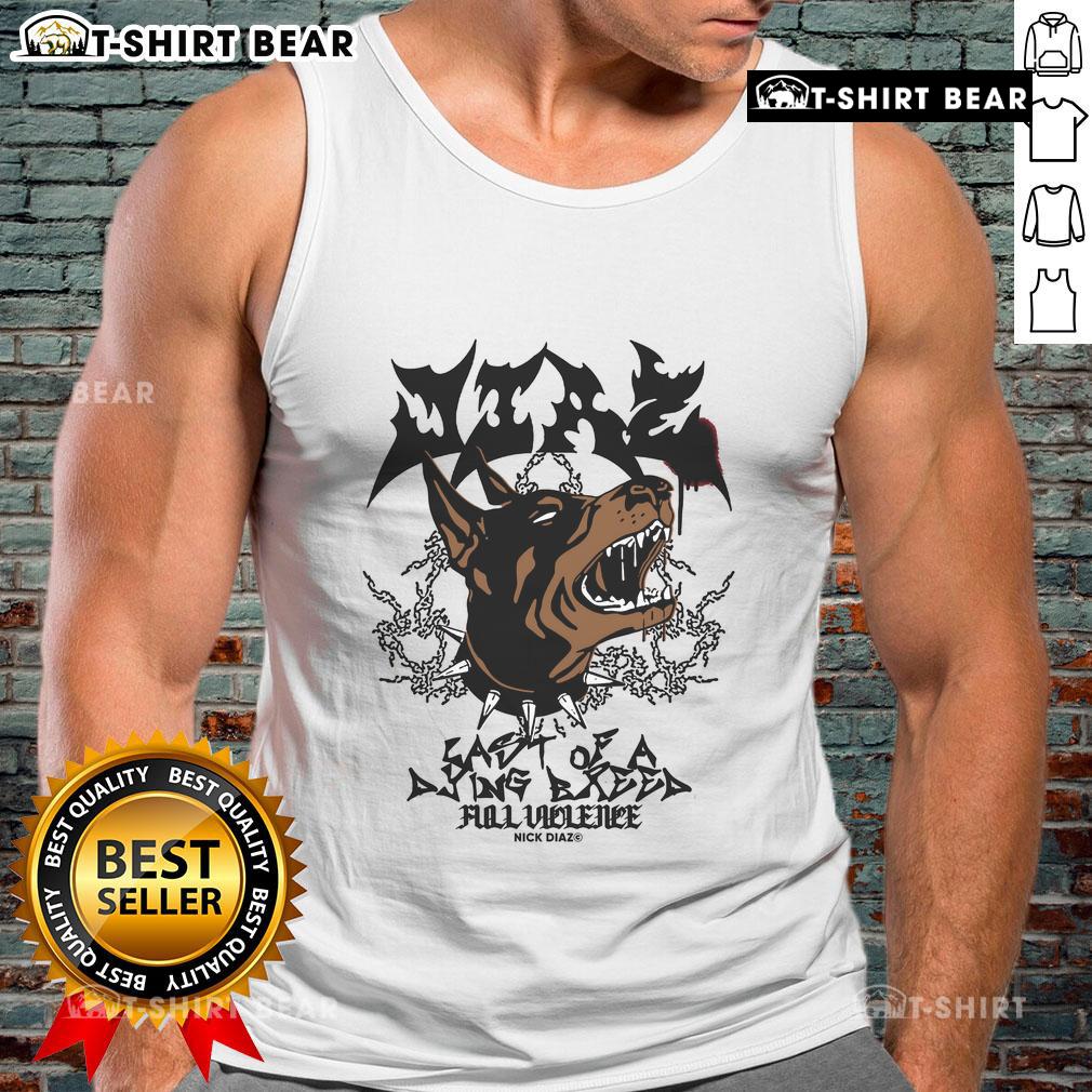 Premium Last Of A Dying Breed Dutch Shepherd Dog tank top featuring a stylish design for dog lovers.