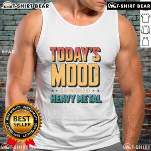Stylish premium heavy metal tank top featuring bold graphics, perfect for expressing today's mood in fashion.