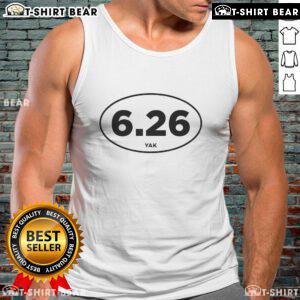 Top 6-26 Yak Tank Top featuring a vibrant yak graphic, perfect for casual summer wear and animal lovers.
