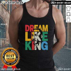 Top Black History Month tank top featuring a dream-like design of an African leader, celebrating BHM with style.