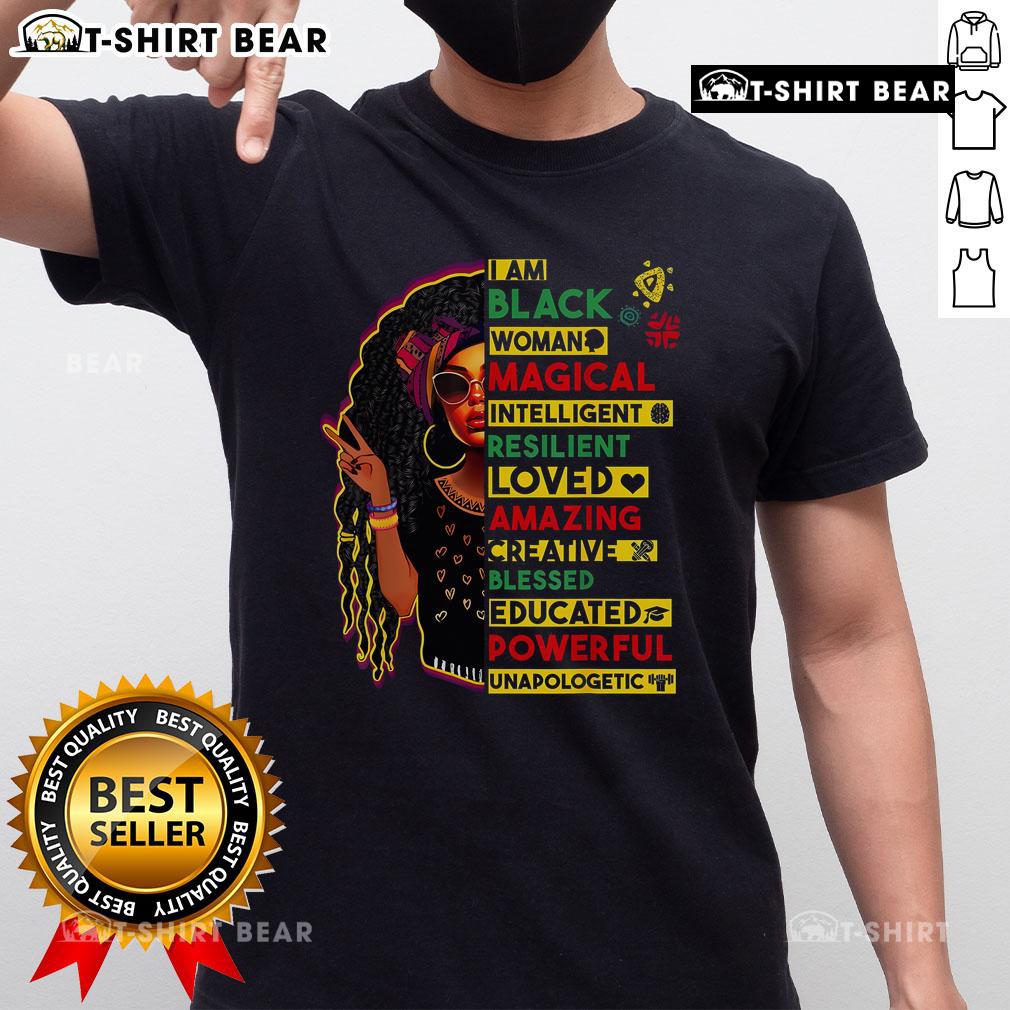 Top I Am Black History African Black History Month T-Shirt featuring bold text and vibrant colors celebrating Black heritage.