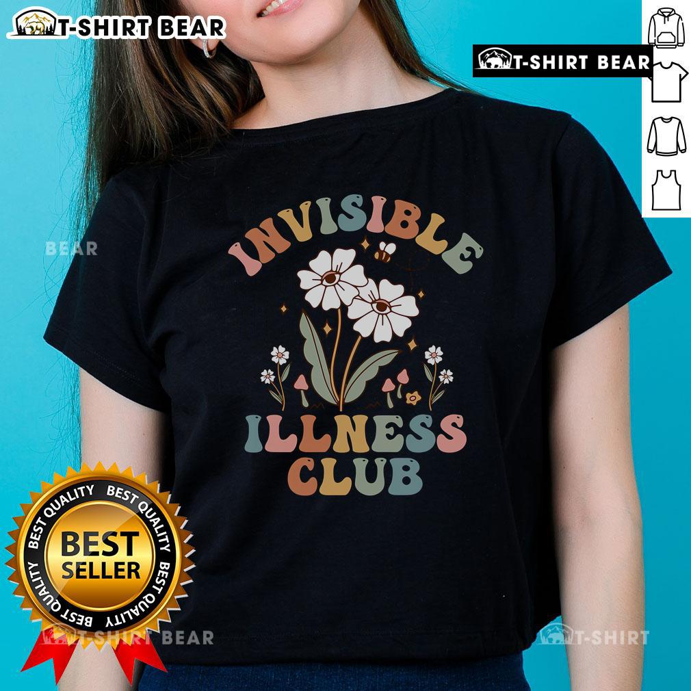 Chronic Illness Ladies Tee from Top Invisible Illness Club, featuring a stylish design for those living with invisible illnesses.