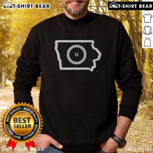 Top Iowa Wrestling Sweatshirt featuring a bold design, perfect for fans and athletes showcasing their wrestling pride.