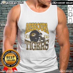 Top Missouri Tigers classic team helmet tank top featuring vibrant colors and logo, perfect for fans and summer wear.