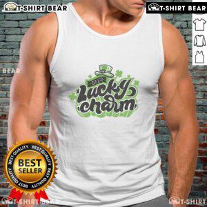 Top Mr. Lucky Charm St. Patrick's Day tank top featuring a vibrant design, perfect for festive celebrations and luck.