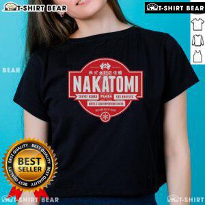 Stylish Top Nakatomi Tokyo Osaka Ladies Tee featuring vibrant design, perfect for casual wear and city exploration.