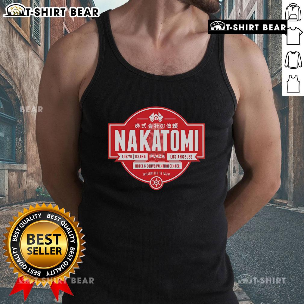 Stylish Top Nakatomi Tokyo Osaka Tank Top displayed on a mannequin, perfect for casual summer outfits and city adventures.