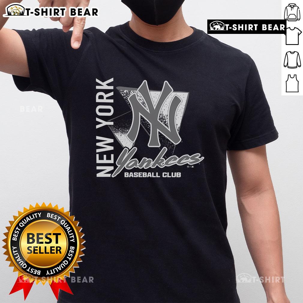 Top New York Yankees Side Arm Baseball Club T-Shirt featuring classic logo and stylish design for fans.