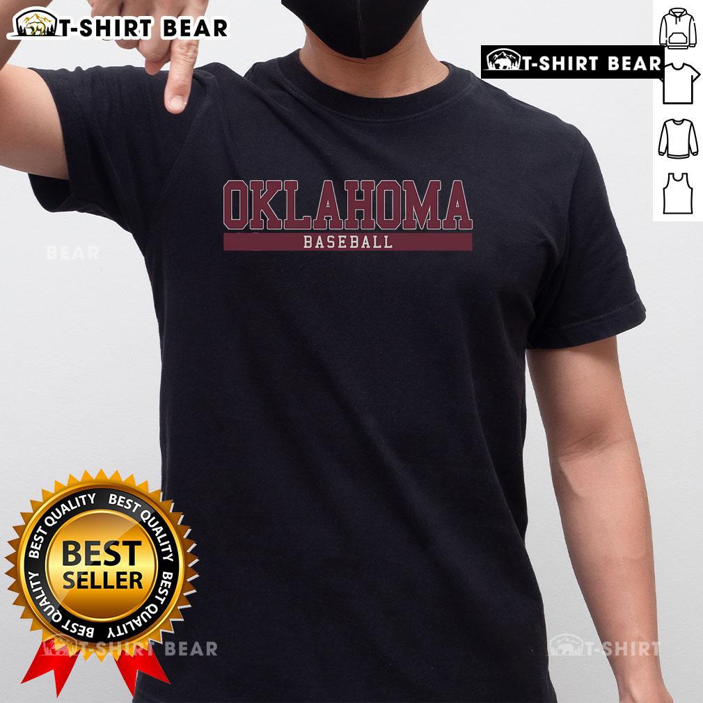 Top Oklahoma Baseball T-Shirt featuring a vibrant design, perfect for fans supporting their team in style.
