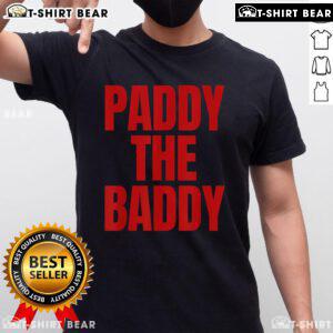 Top Paddy The Baddy T-Shirt featuring a vibrant graphic design, perfect for MMA fans and collectors.