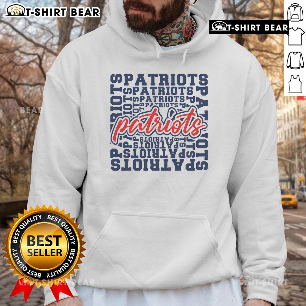 Top Patriots American blue and red hoodie featuring patriotic sayings, perfect for fans and everyday wear.