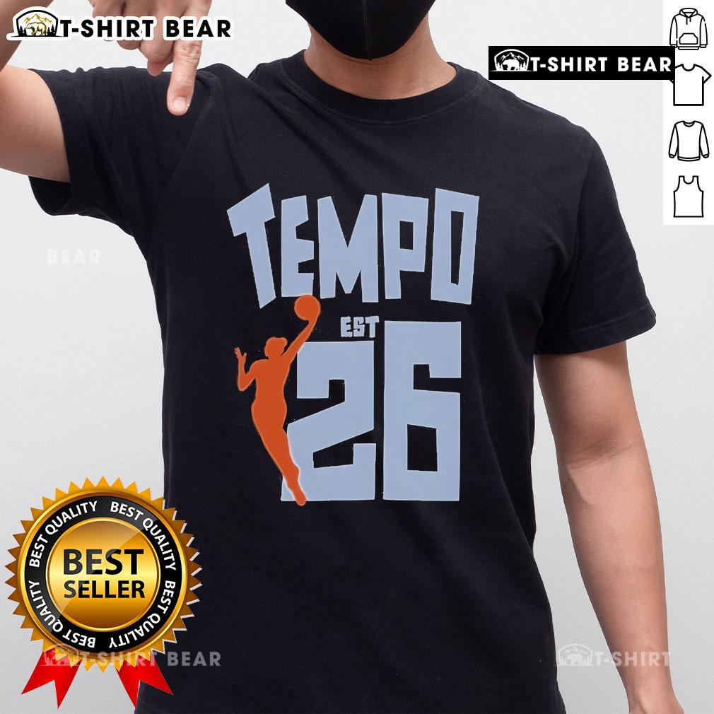Top Playa Society Toronto Tempo Est 2026 T-Shirt featuring a stylish design and vibrant colors for trendy fashion enthusiasts.