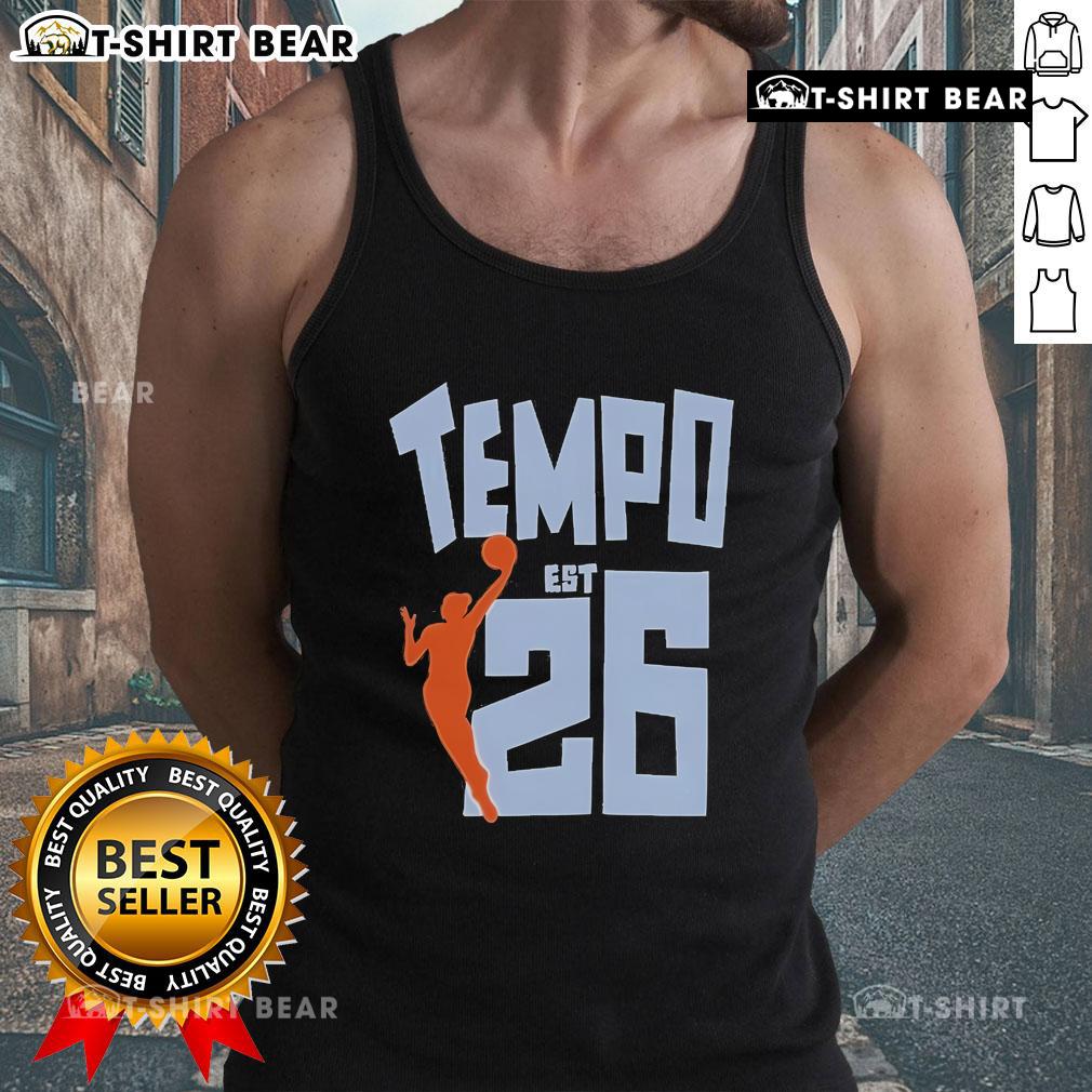 Top Playa Society Toronto Tempo Est 2026 tank top design featuring vibrant colors and stylish graphics.