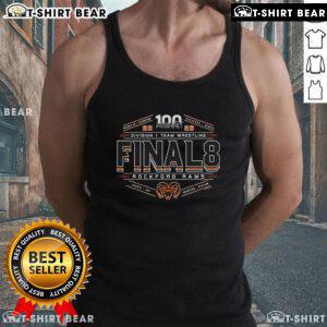Top Rockford Rams 2025 MHSAA Team Wrestling Final 8 D1 tank top showcasing team pride and athletic spirit.