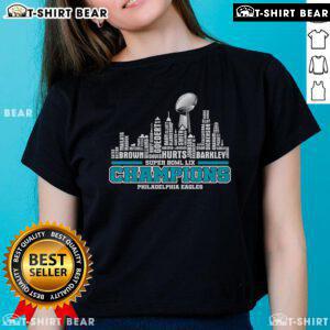 Top Super Bowl LIX Champions Philadelphia City Football Ladies Tee showcasing team pride and stylish design.