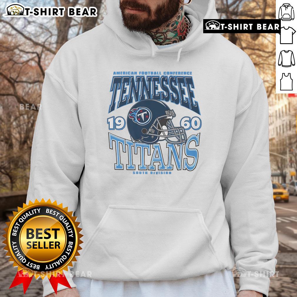 Alt Text: Classic Tennessee Titans helmet hoodie showcasing team colors and logo, perfect for NFL fans and stylish comfort.