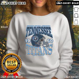 Top Tennessee Titans classic team helmet sweatshirt featuring bold team colors and logo, perfect for fans.