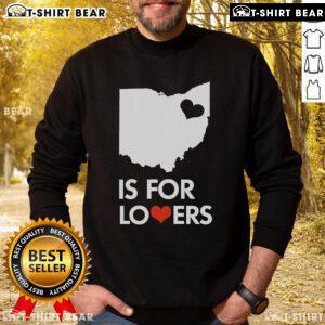 Vintage Ohio Is For Lovers sweatshirt featuring a retro design, perfect for throwback fashion enthusiasts.