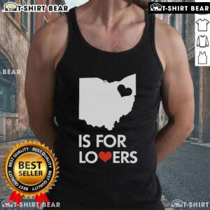 Vintage Ohio Is For Lovers tank top featuring a retro design, perfect for nostalgic fashion enthusiasts and Ohio pride.