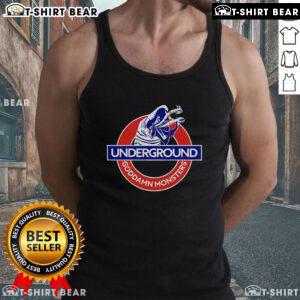 Top Underground God Damn Monsters Tank Top featuring bold graphic design and comfortable fit, perfect for casual wear.
