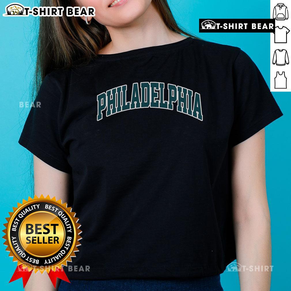 Top Vintage Philadelphia Retro Ladies Tee featuring a classic design, perfect for stylish women who love vintage fashion.