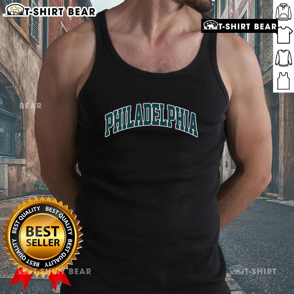 Vintage Philadelphia retro tank top featuring classic design and vibrant colors, perfect for casual summer wear.