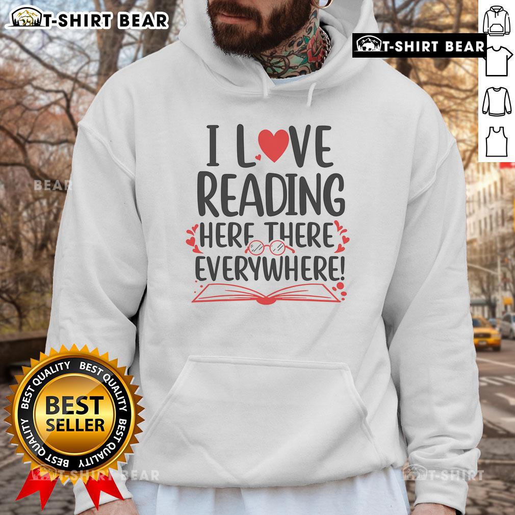 Cozy hoodie for World Book Day featuring 'It's a Good Day to Read a Book' design, perfect for book lovers.