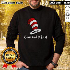 Good Come And Take It Hat Sweatshirt featuring a bold graphic design, perfect for casual wear and expressing individuality.