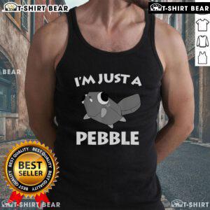 Stylish Nice I'm Just A Pebble tank top featuring a unique graphic design, perfect for casual summer outfits.