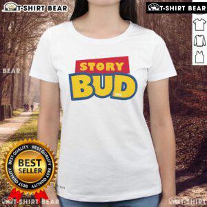 Nice Story Bud Ladies Tee featuring a stylish design, perfect for casual wear and showcasing a trendy vibe.