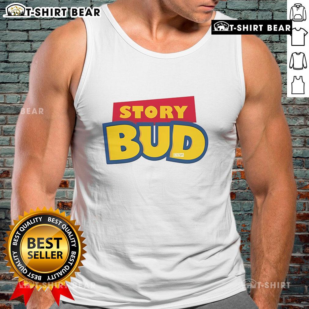 Stylish Nice Story Bud Tank Top featuring a vibrant floral design, perfect for summer outfits and casual wear.
