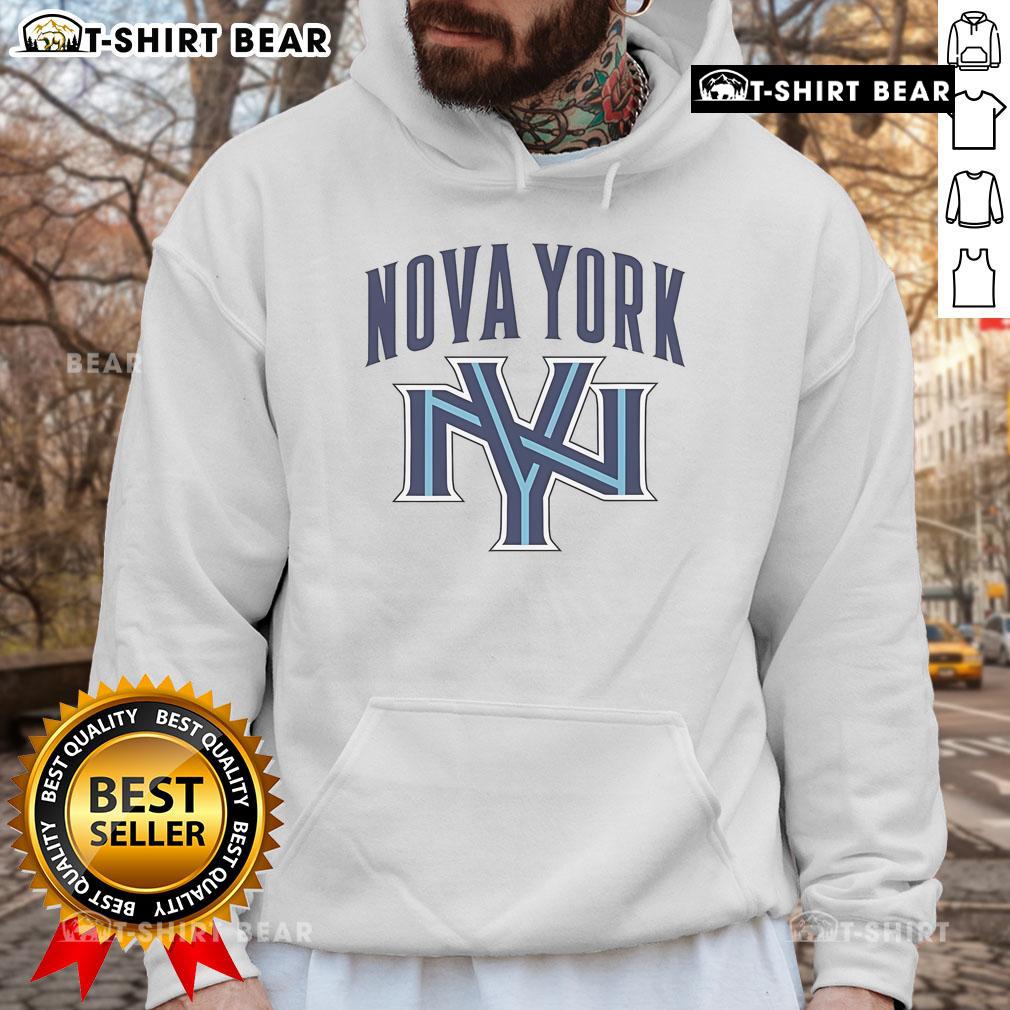 Official New York Knicks hoodie featuring team logo and vibrant colors, perfect for fans and casual wear.