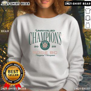 Official Unrivaled Champions 2025 Rose BC Inaugural Champions Sweatshirt, showcasing a stylish design for ultimate fan pride.