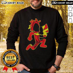 Alt Text: Premium Insane Clown Posse Hells Pit Hatchetman Sweatshirt featuring vibrant graphics and a comfortable fit.