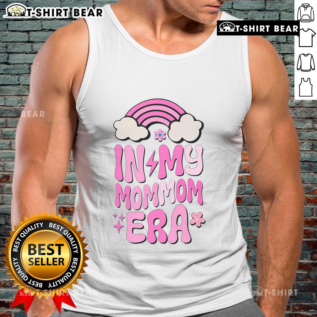 Pretty Groovy In My MomMom Era tank top design for Mother's Day 2025, celebrating moms and grandmas with style.