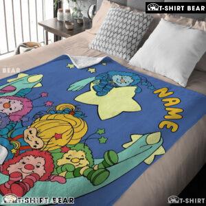 Rainbow Brite Sleeping On The Star Blanket Fleece Customized Blanket