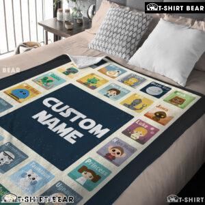 Star Wars Chibi Character Blanket Fleece Customized Blanket