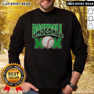 Comfortable Top Baseball Mom Sports Sweatshirt in vibrant colors, perfect for cheering at games and showing team spirit.